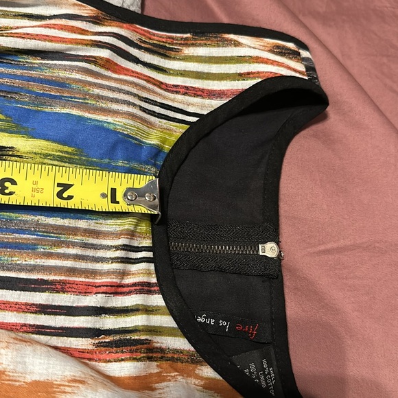 Summer RaceBack Abstract Aztec Print Dress - Picture 8 of 11